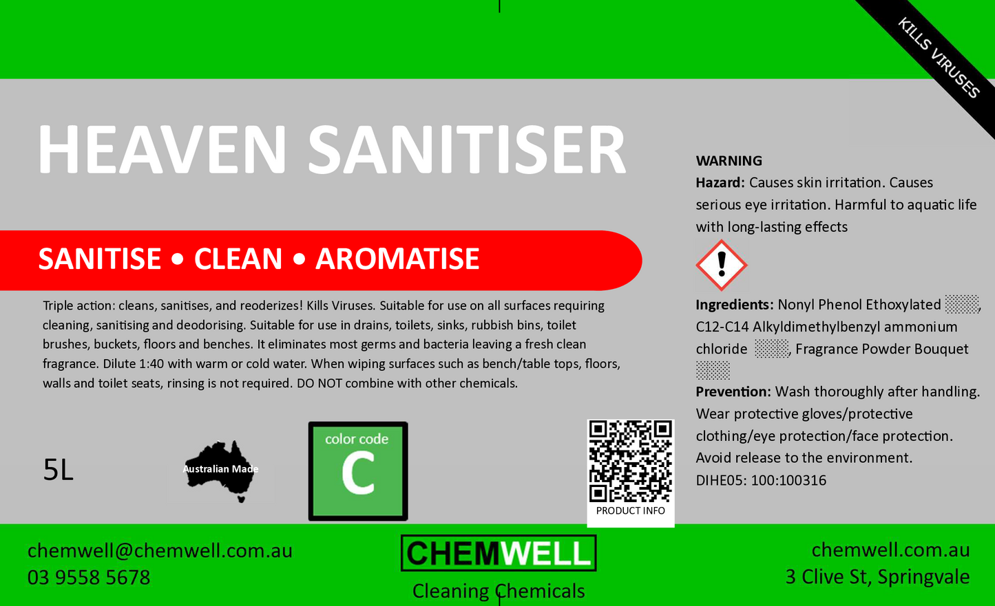 Heaven Sanitiser