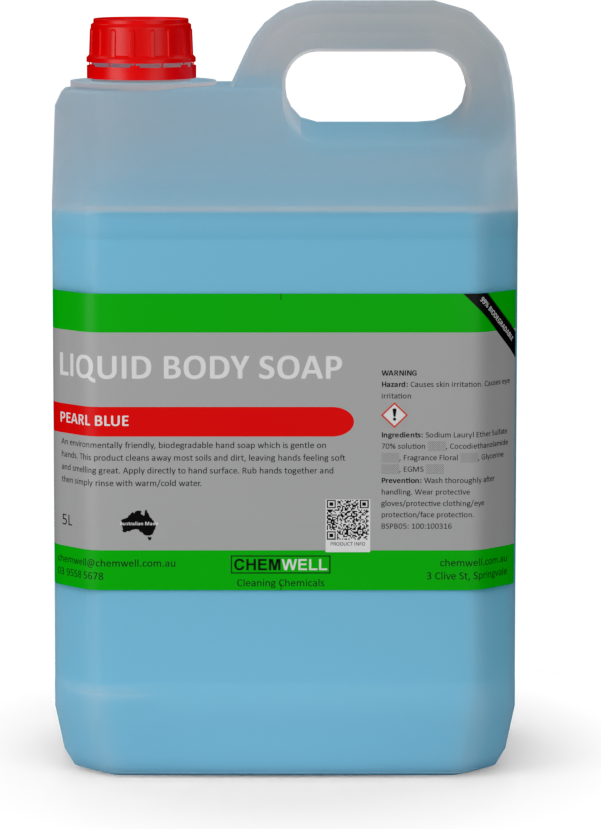 Liquid Body Soap Pearl Blue