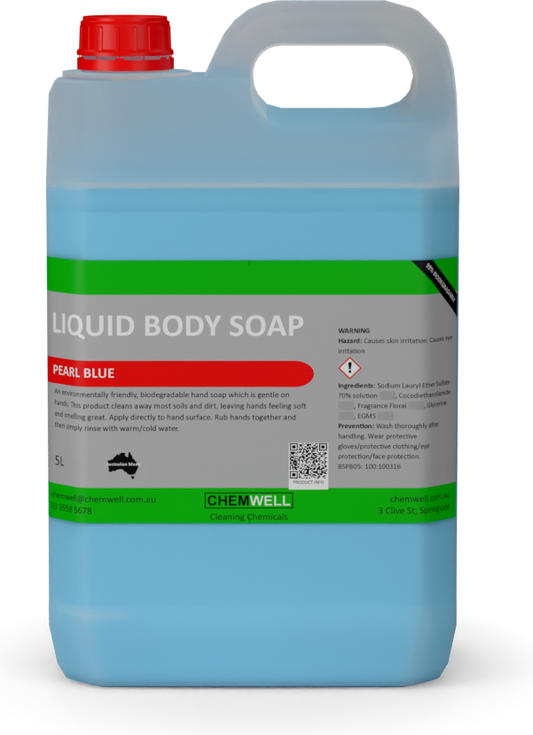 Liquid Body Soap Pearl Blue