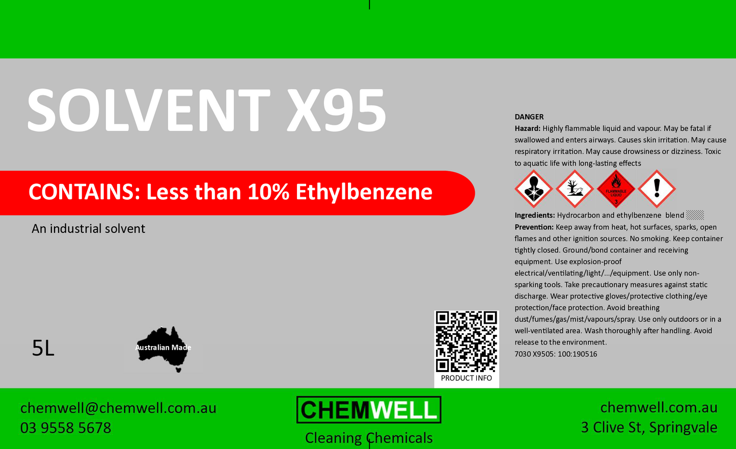 Solvent X95
