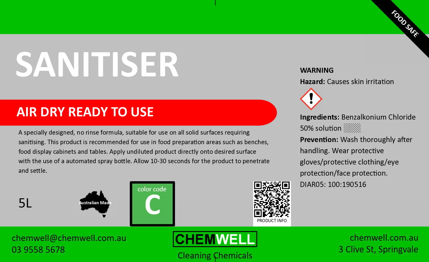 Sanitiser