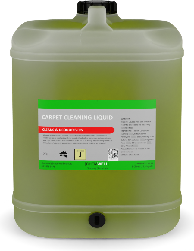 Carpet Cleaning Liquid