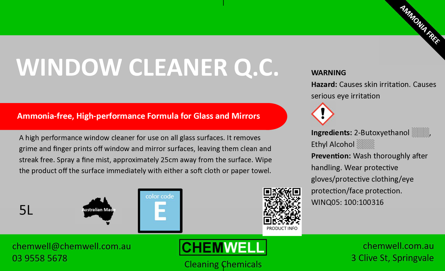 Window Cleaner Q.C.