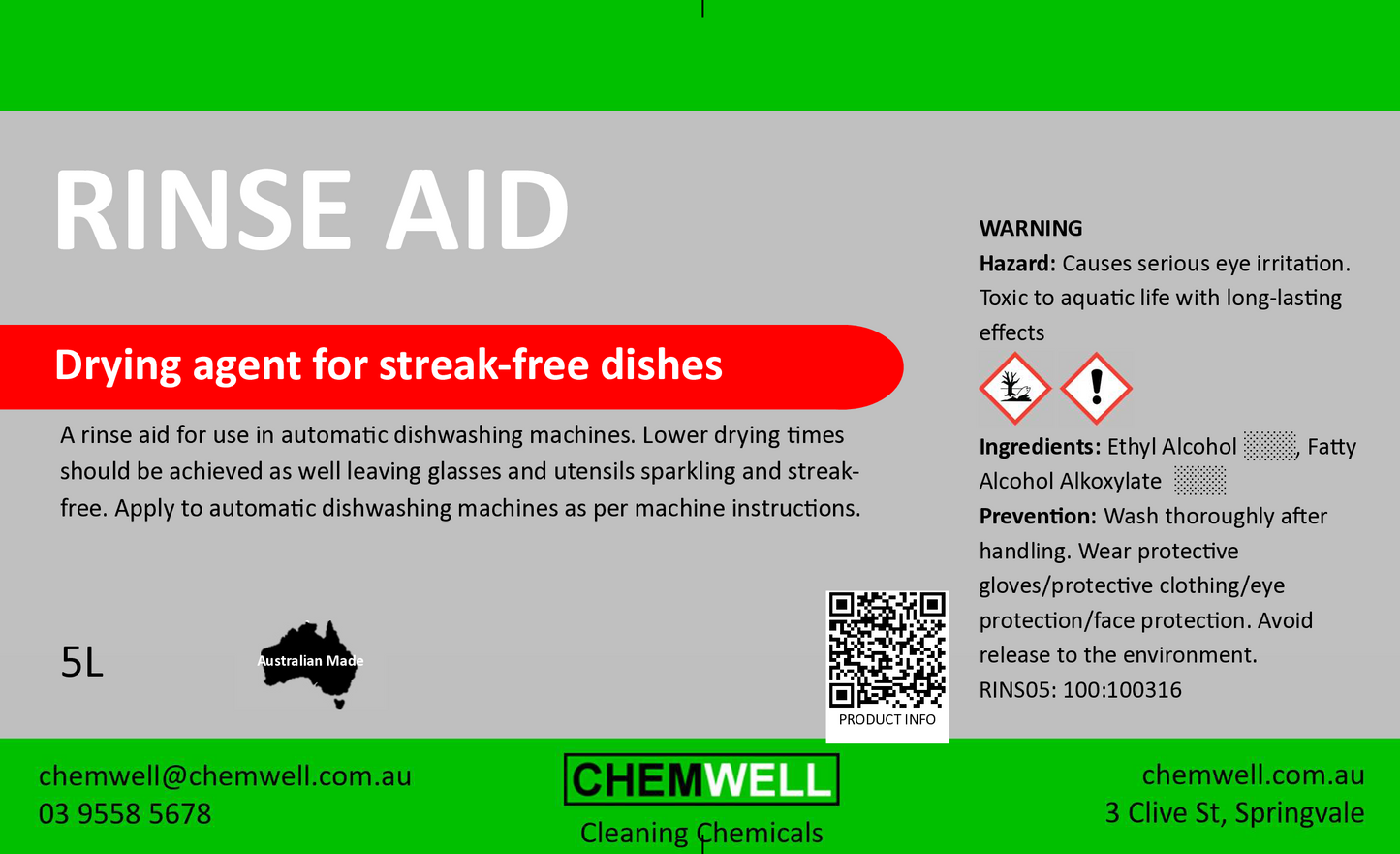 Rinse Aid