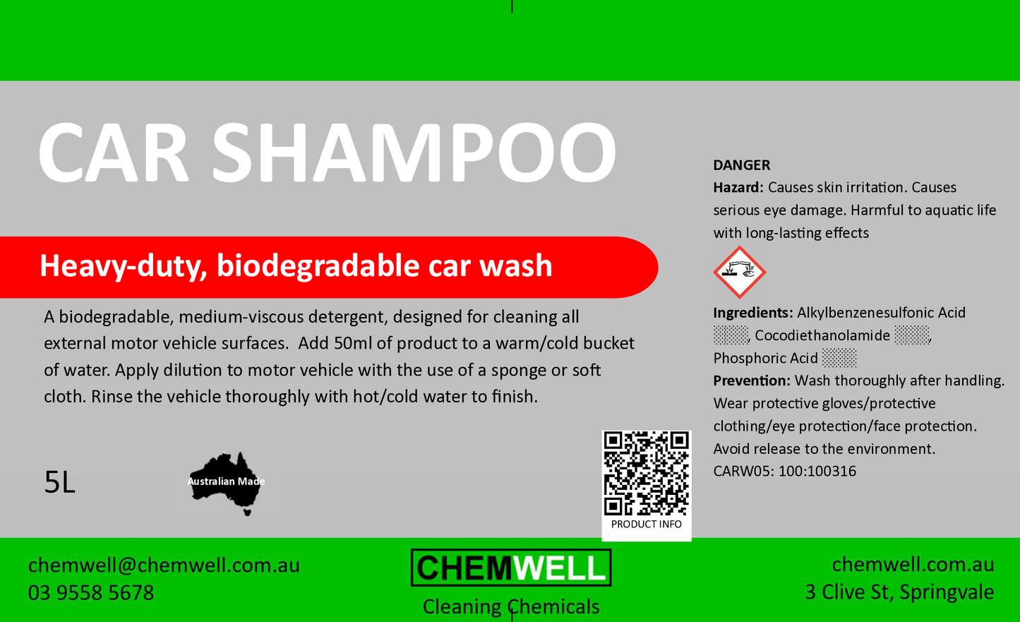 Car Shampoo