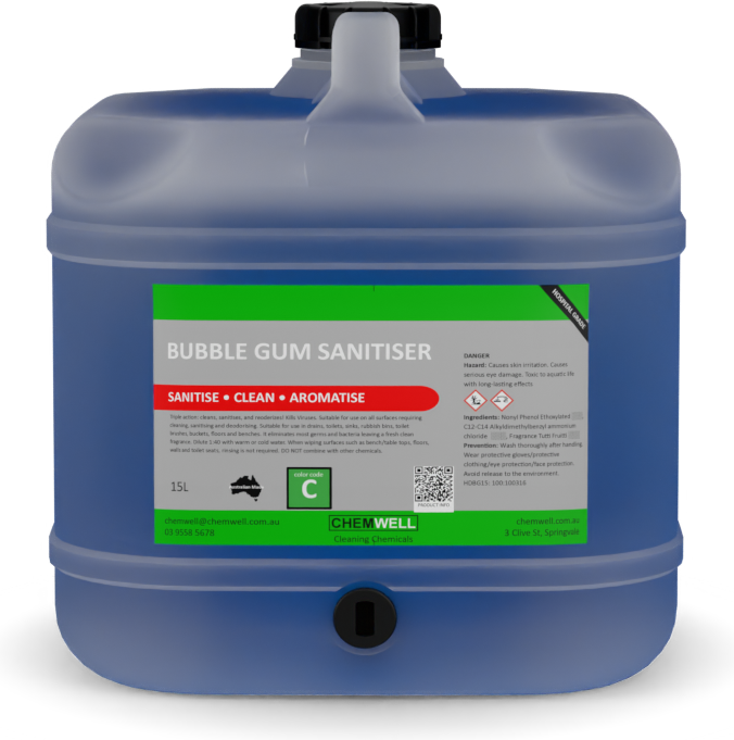 Bubble Gum Sanitiser Hospital