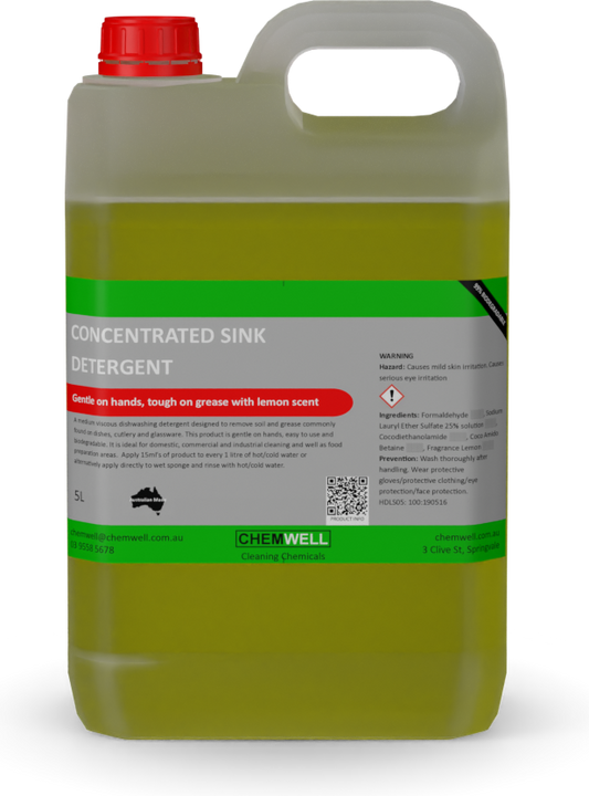 Concentrated Sink Detergent Lemon