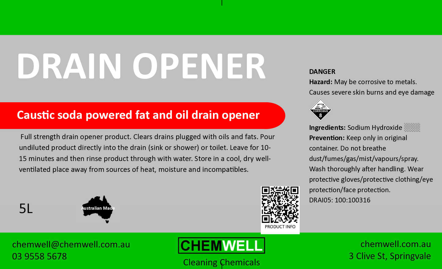 Drain Opener