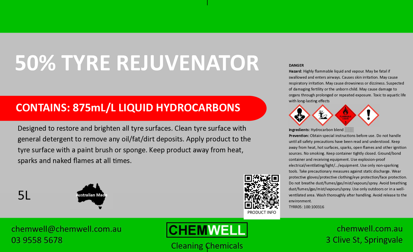 50% Tyre Rejuvenator