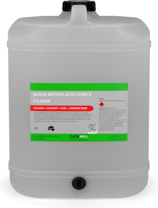 Water-Methylated Spirits Cleaner