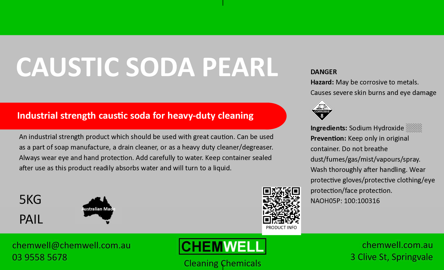Caustic Soda Pearl