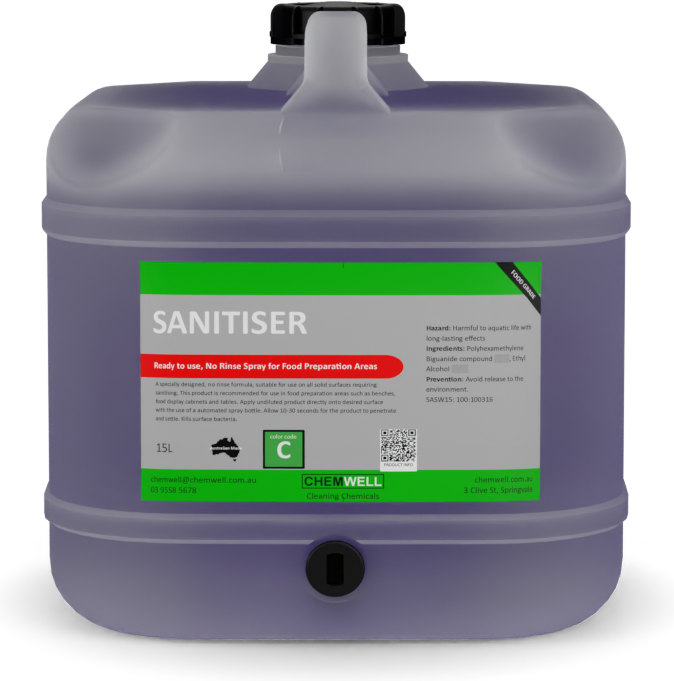 Sanitiser Food Grade