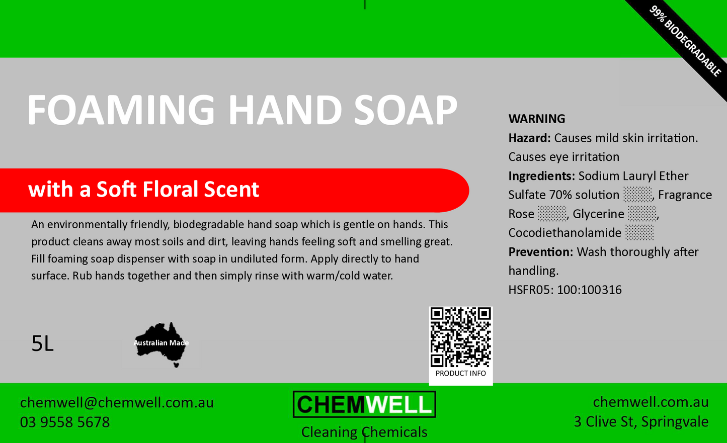 Foaming Hand Soap