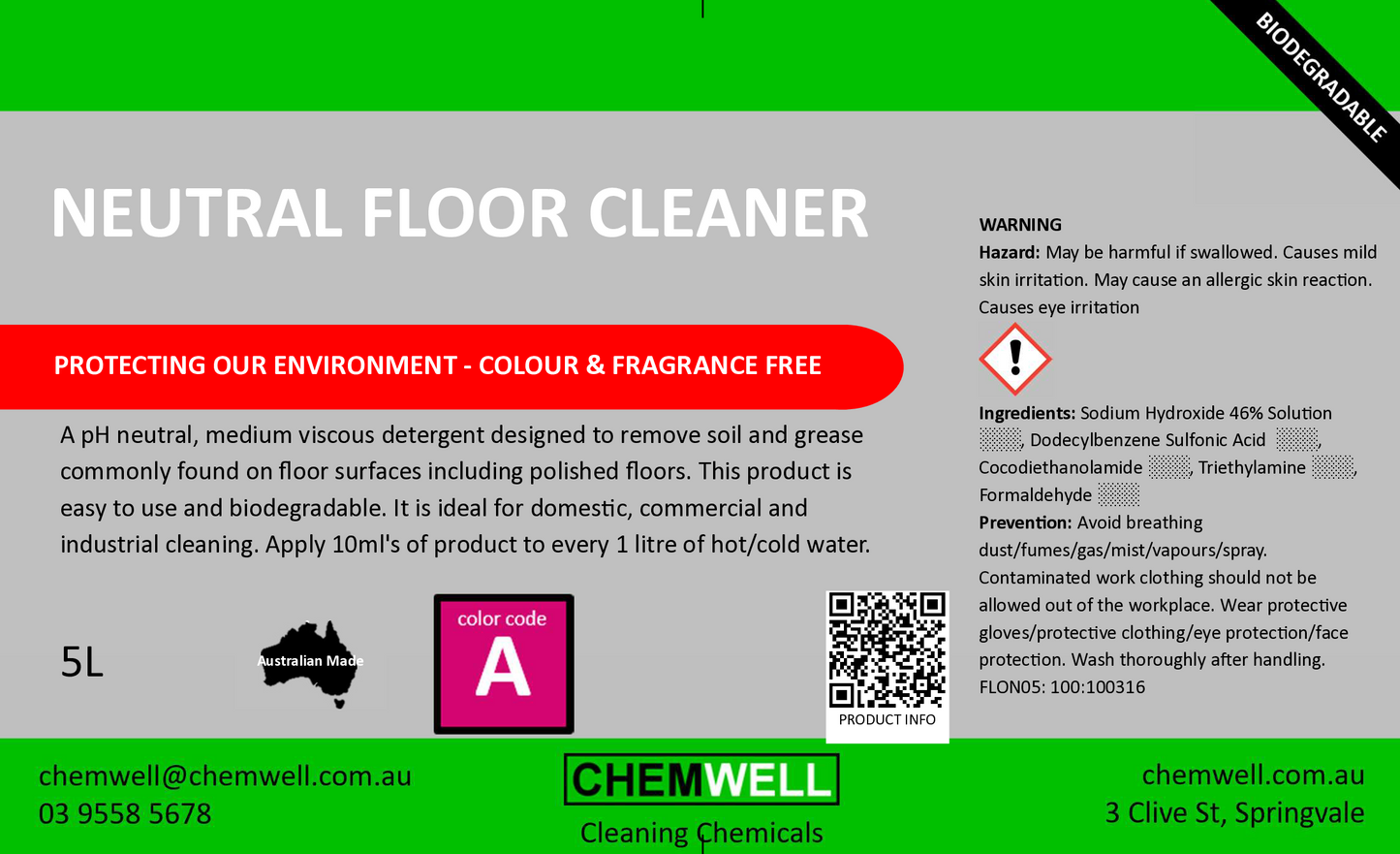 Neutral Floor Cleaner