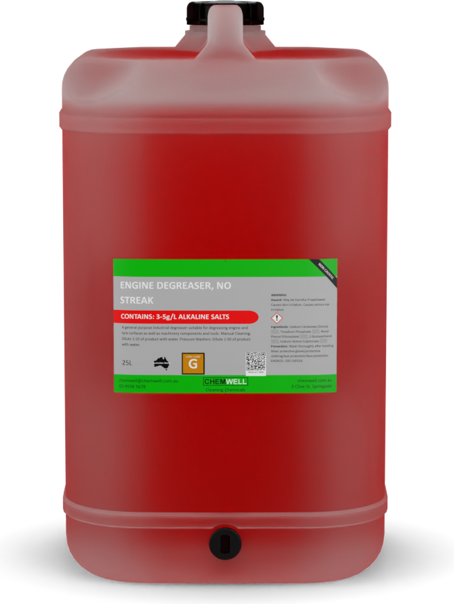 Engine Degreaser, No Streak
