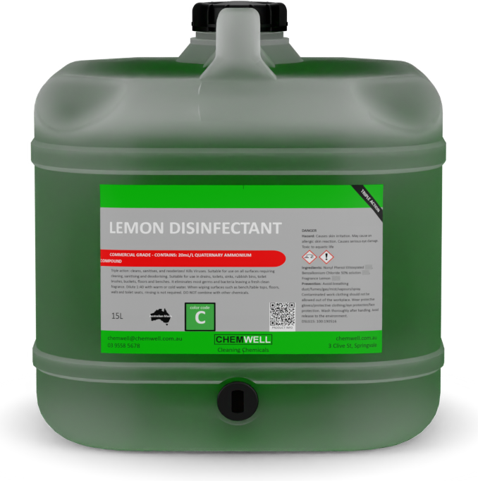 Lemon Disinfectant Green