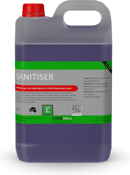 Sanitiser Food Grade