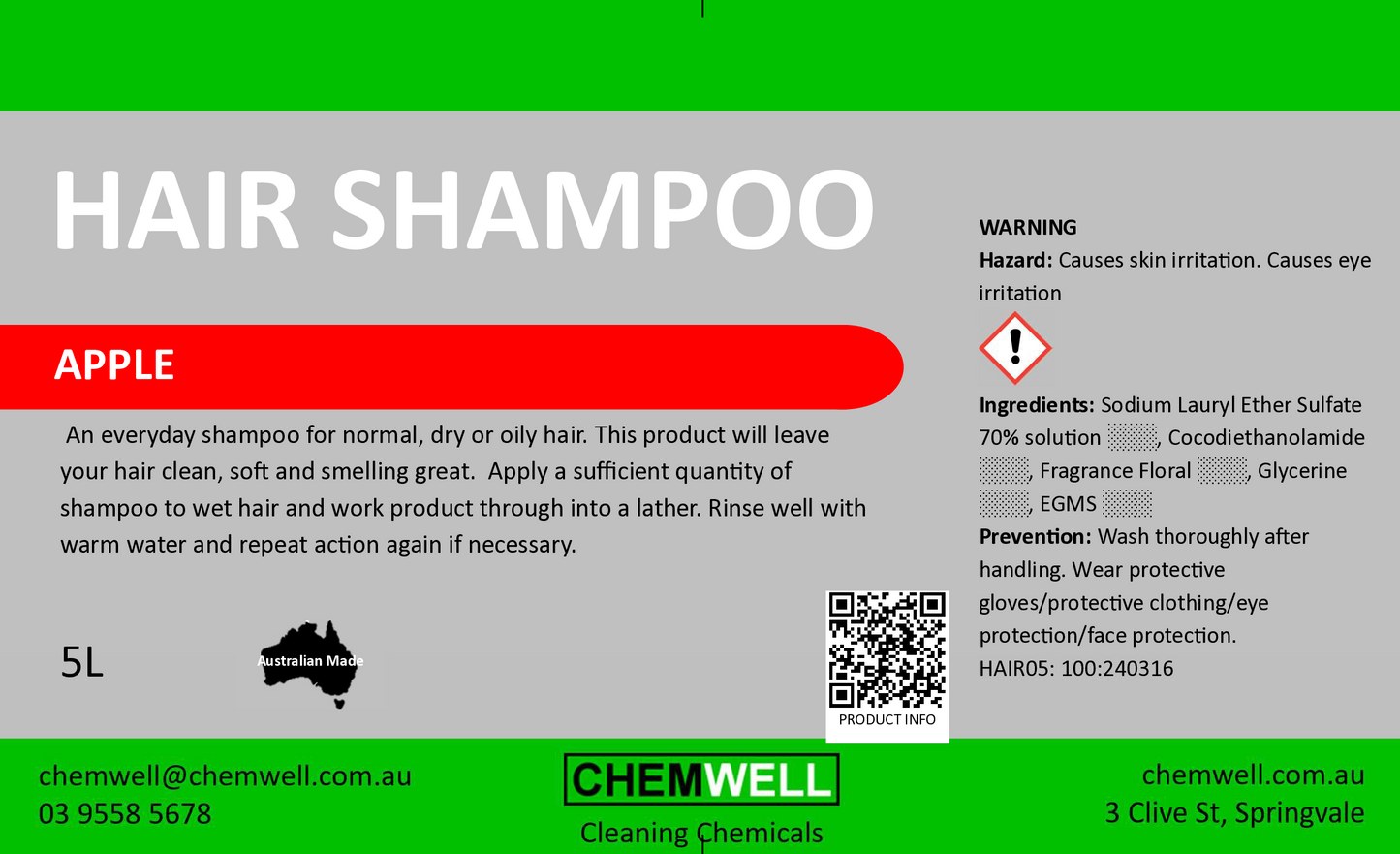 Hair Shampoo