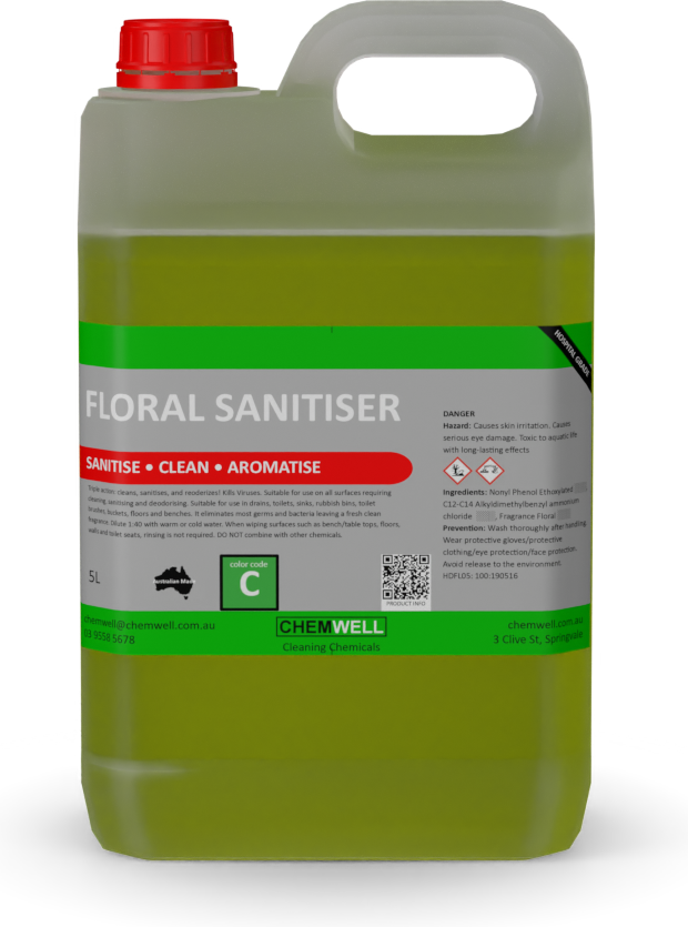 Floral Sanitiser Hospital
