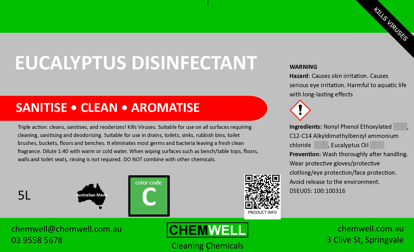 Eucalyptus Disinfectant