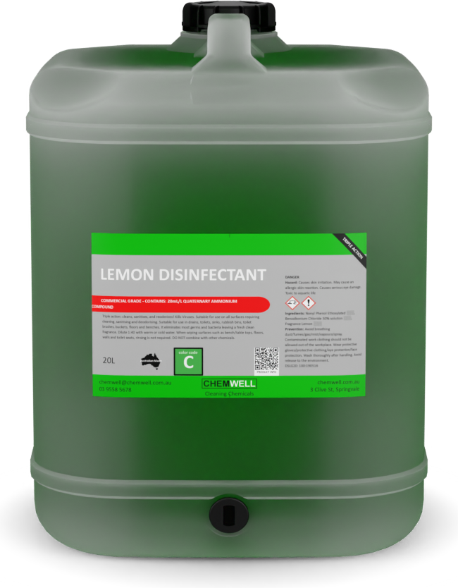 Lemon Disinfectant Green