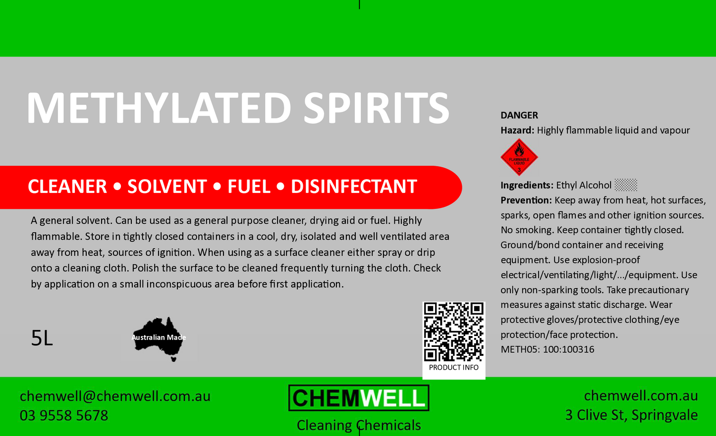 Methylated Spirits