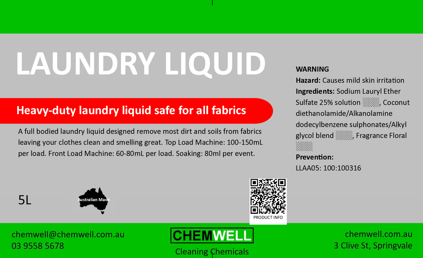 Laundry Liquid